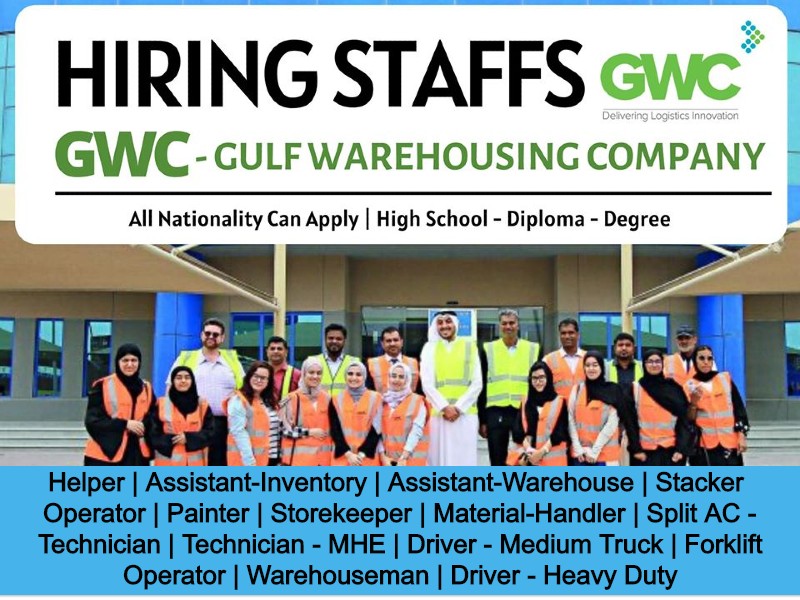 Jobs at Gulf Warehousing Company