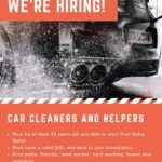Car Cleaner and Helper Job