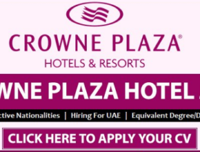 Crowne Plaza Careers in Dubai