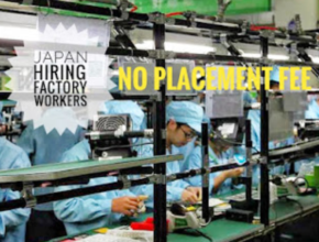 Factory Worker Hiring In Japan