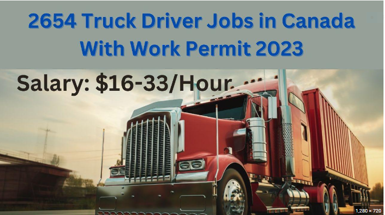 Canada Truck Driver Job Apply