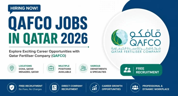 QAFCO Jobs in Qatar